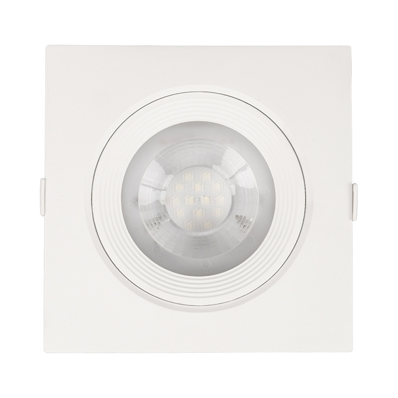 Square plastic recessed led spotlight for home office led spot light