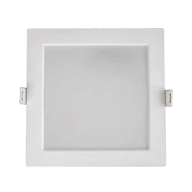 Square Slim Office Recessed Mounted 3w 6W 12W 18W 24W Plastic Led Panel Light